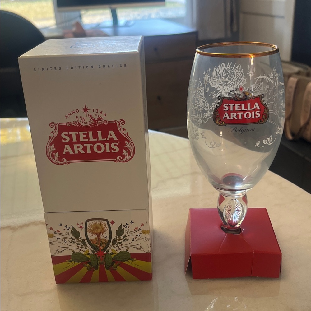 NEW IN BOX Stella Artois art of the chalice - Phoenix - Limited Edition Chalice